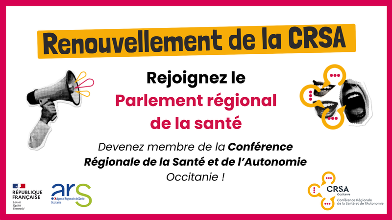 Renouvellement CRSA Occitanie