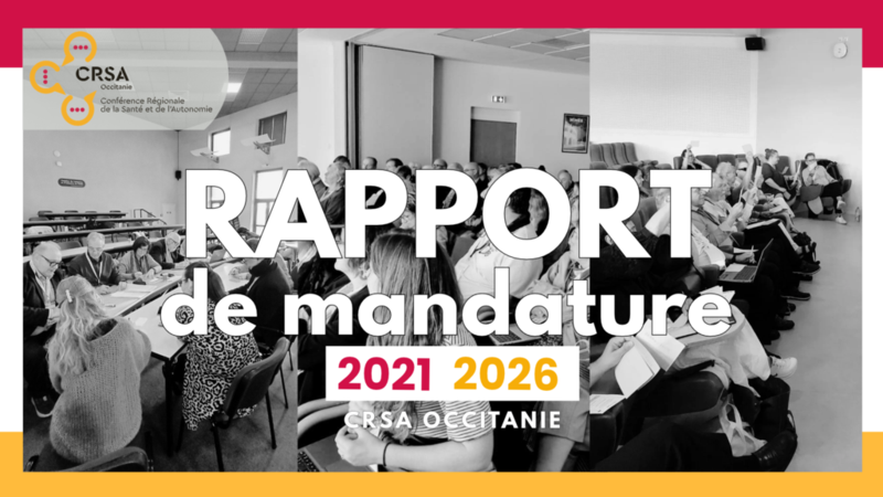 Rapport de mandature CRSA 