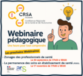 Webinaire pédagogique CRSA